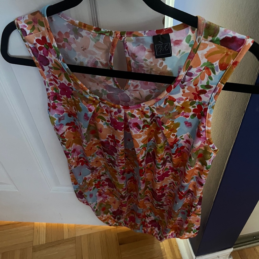 Colorful Floral Tank Top